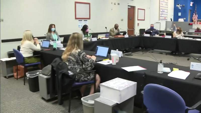 School board discusses roof collapse; waits for candidates for interim superintendent