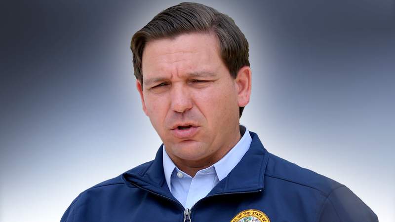 Gov. Ron DeSantis holds news conference at Indian River State College