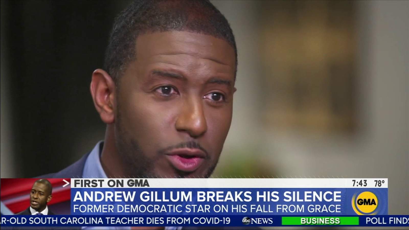 Andrew Gillum speaks out in ‘raw’ interview with Tamron Hall