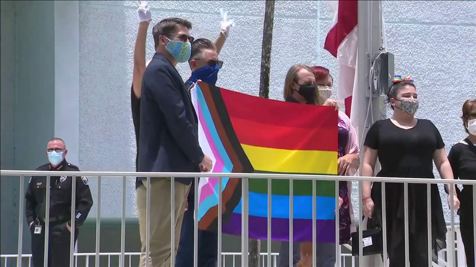 Miami-Dade LGBTQ community debating new version of rainbow pride flag
