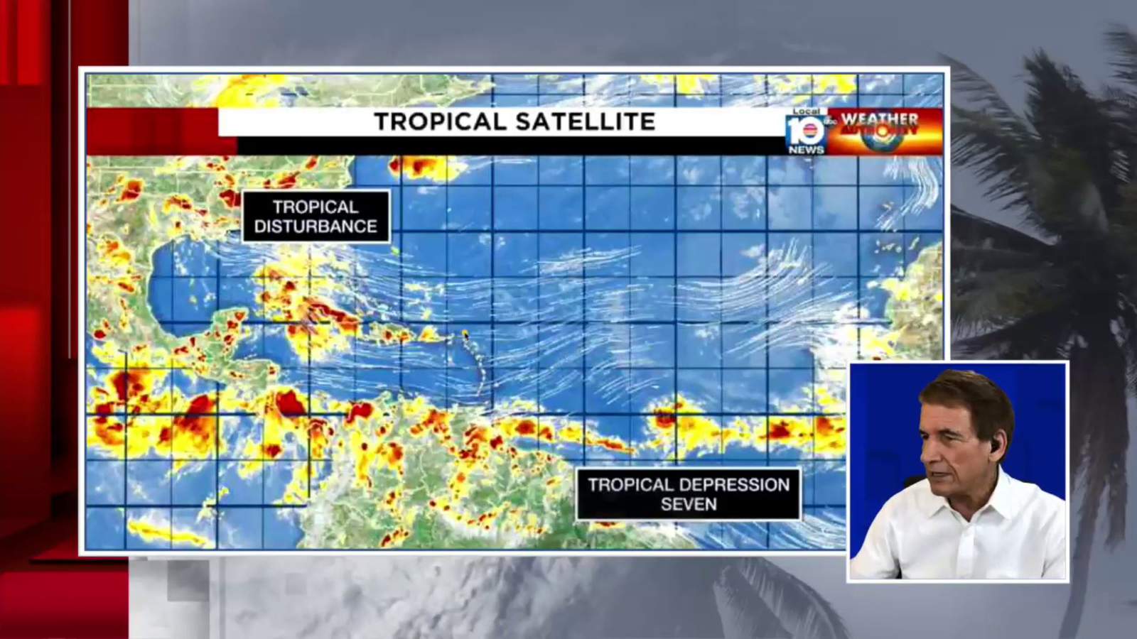 Tropical depression forms in middle of Atlantic Ocean