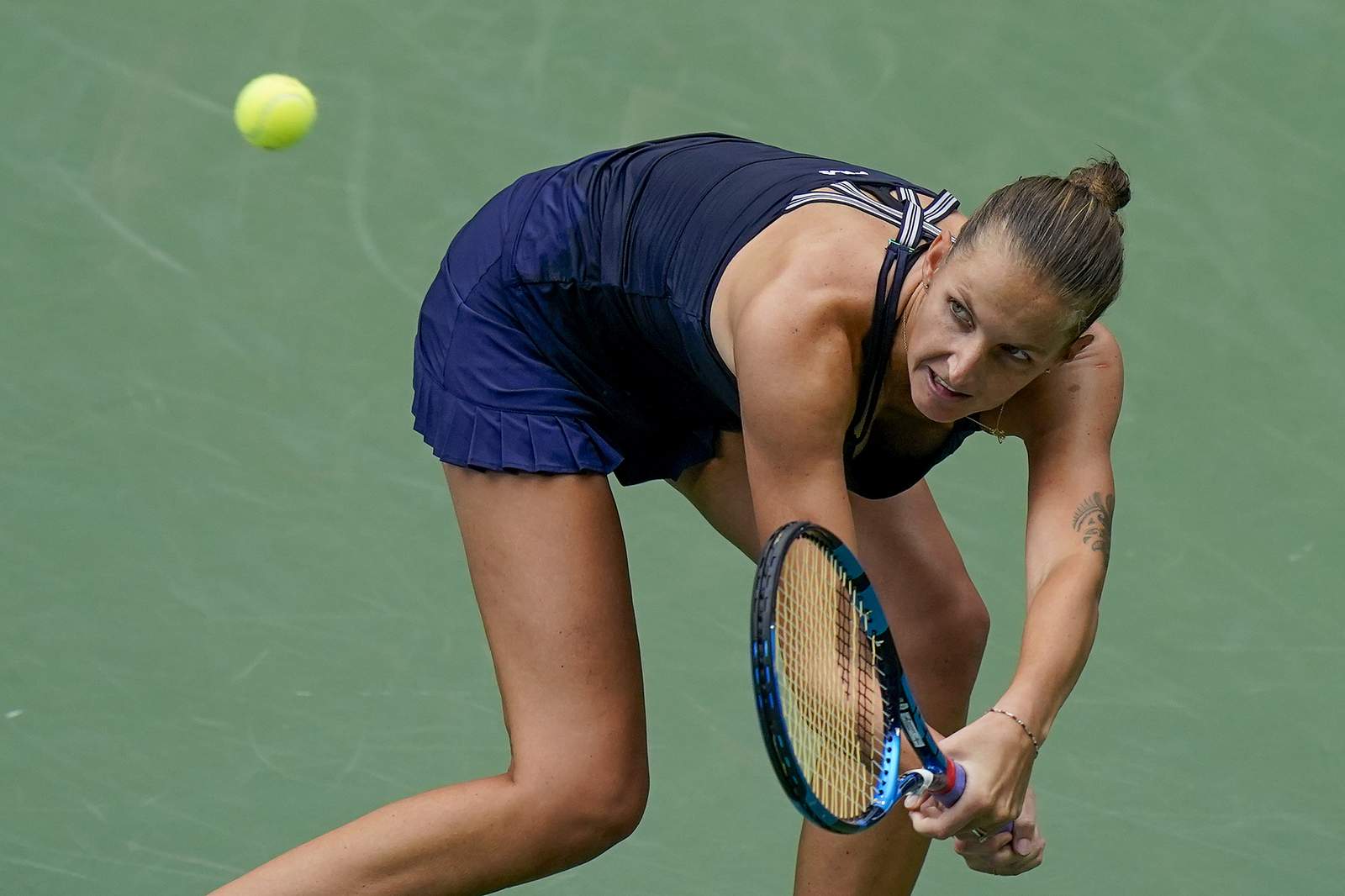 The Latest: Americans Li, Rogers pull off upsets at US Open