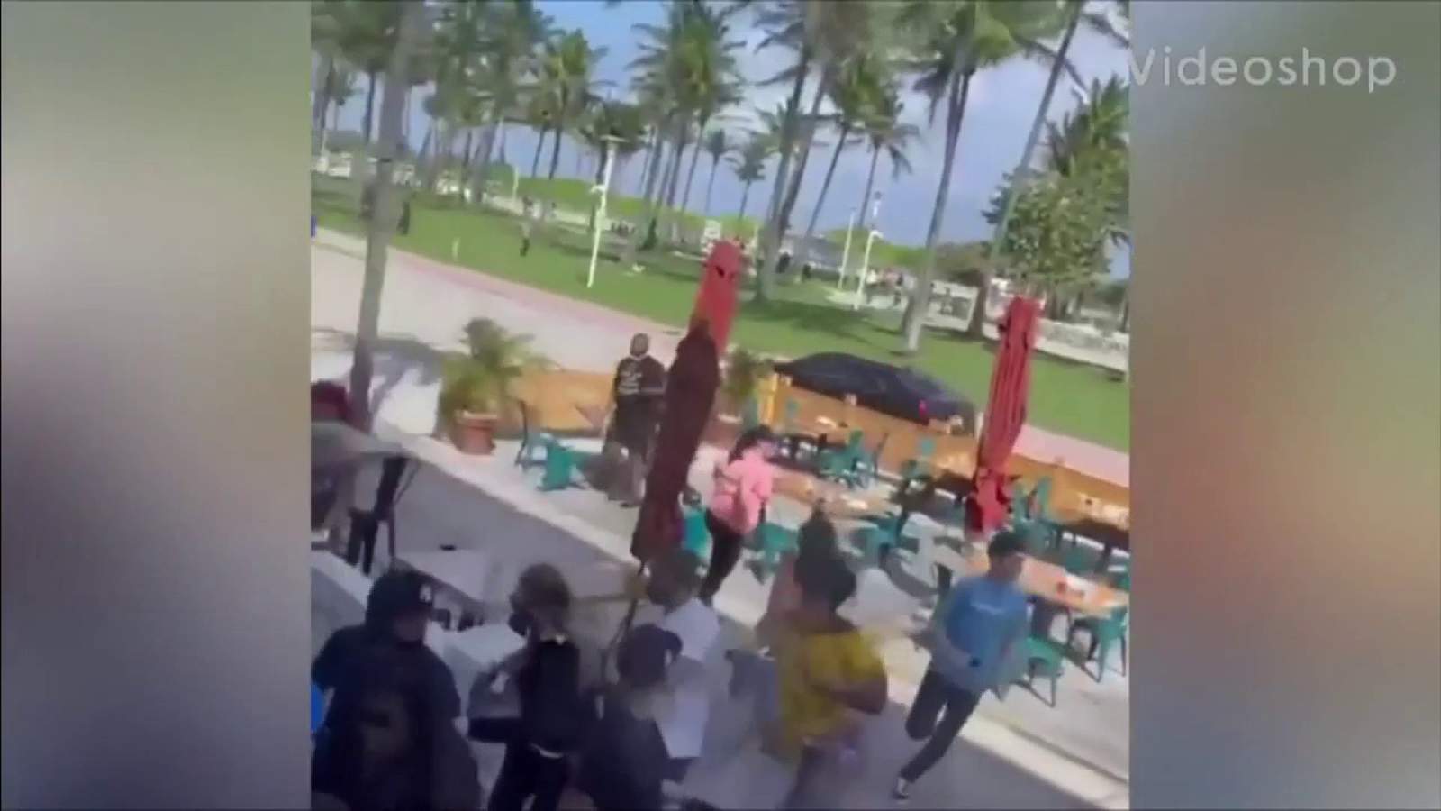 WATCH: South Beach chaos as 15-year-old driver flees police, sends outdoor diners running for cover