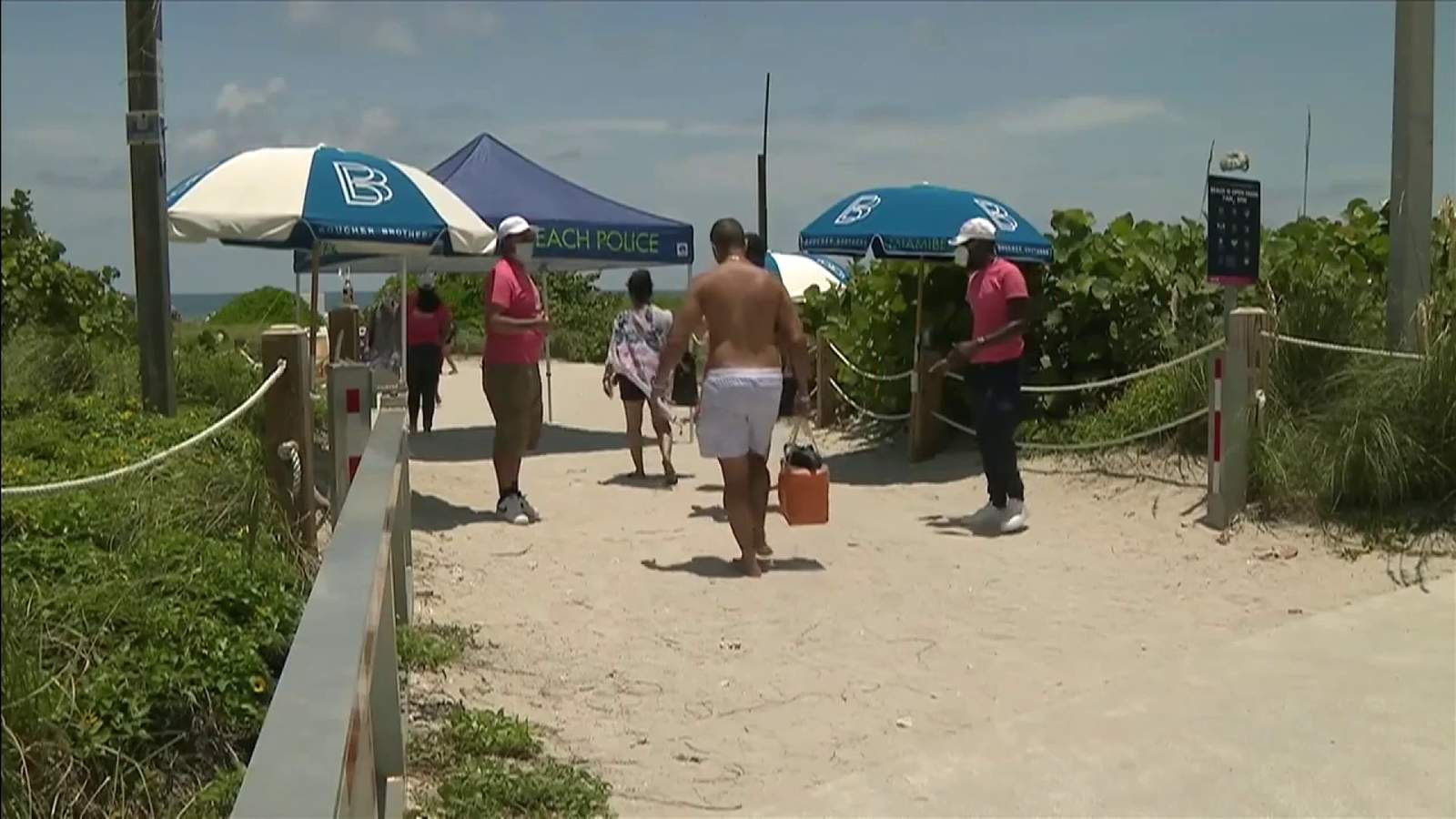 Miami-Dade, Broward beaches closing July 3 due to coronavirus pandemic