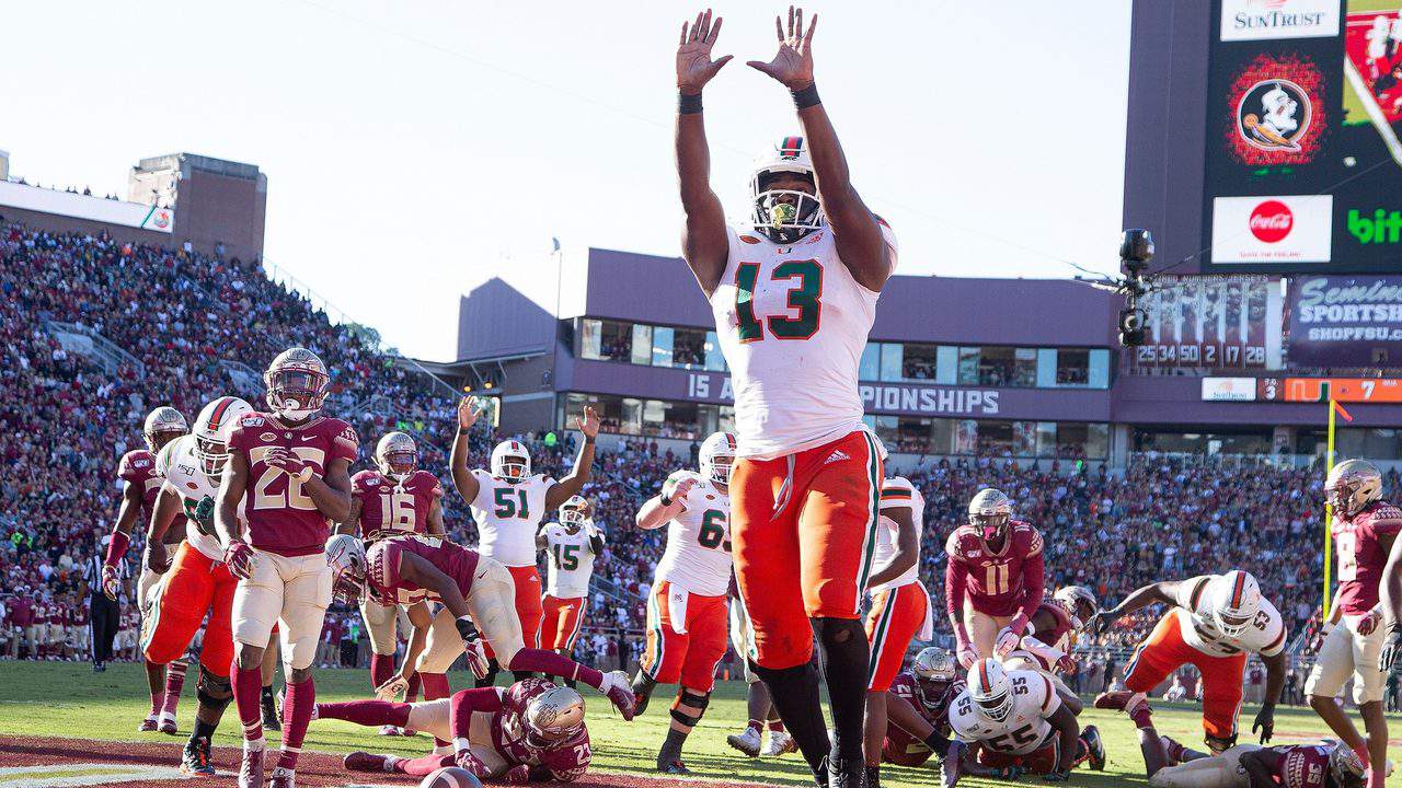 Deejay Dallas Leaving Miami For Nfl Draft