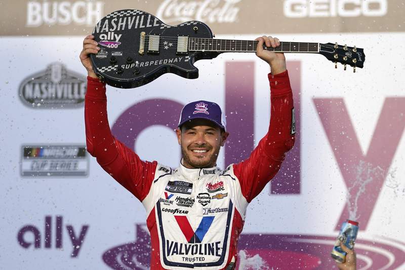 Larson romps to yet another victory for Hendrick Motorsports