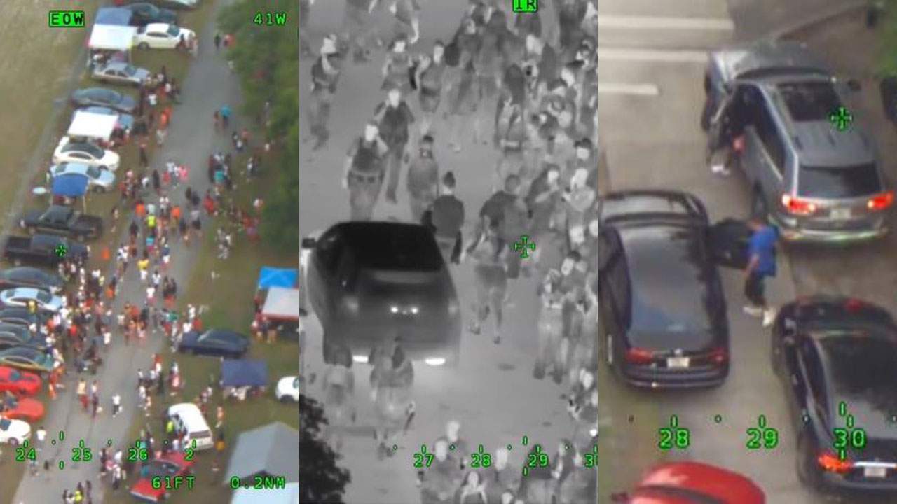 Volusia County releases video of chaotic street party during coronavirus pandemic
