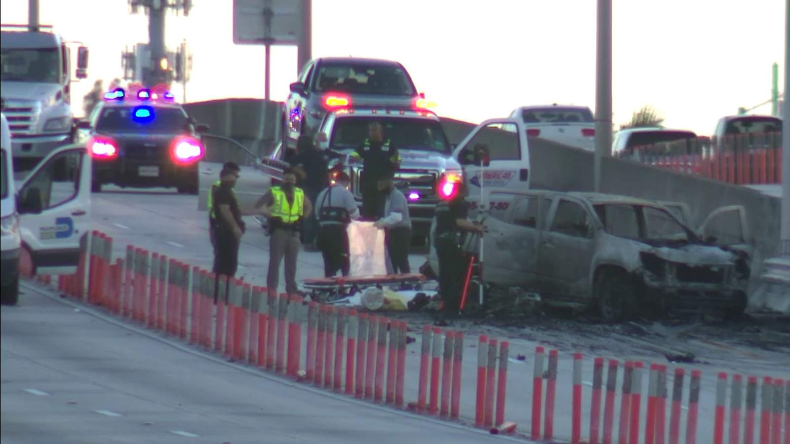 Motorcyclist dies on Interstate 95 multi-vehicle crash on northbound Express lanes