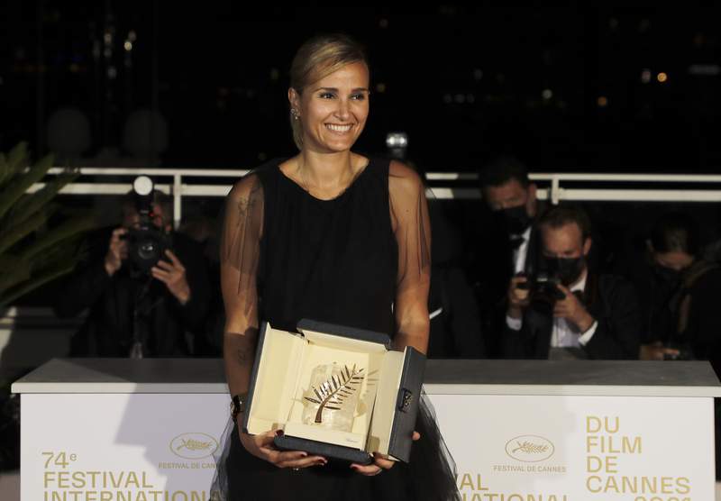 'Titane' wins top Cannes honor, 2nd ever for female director