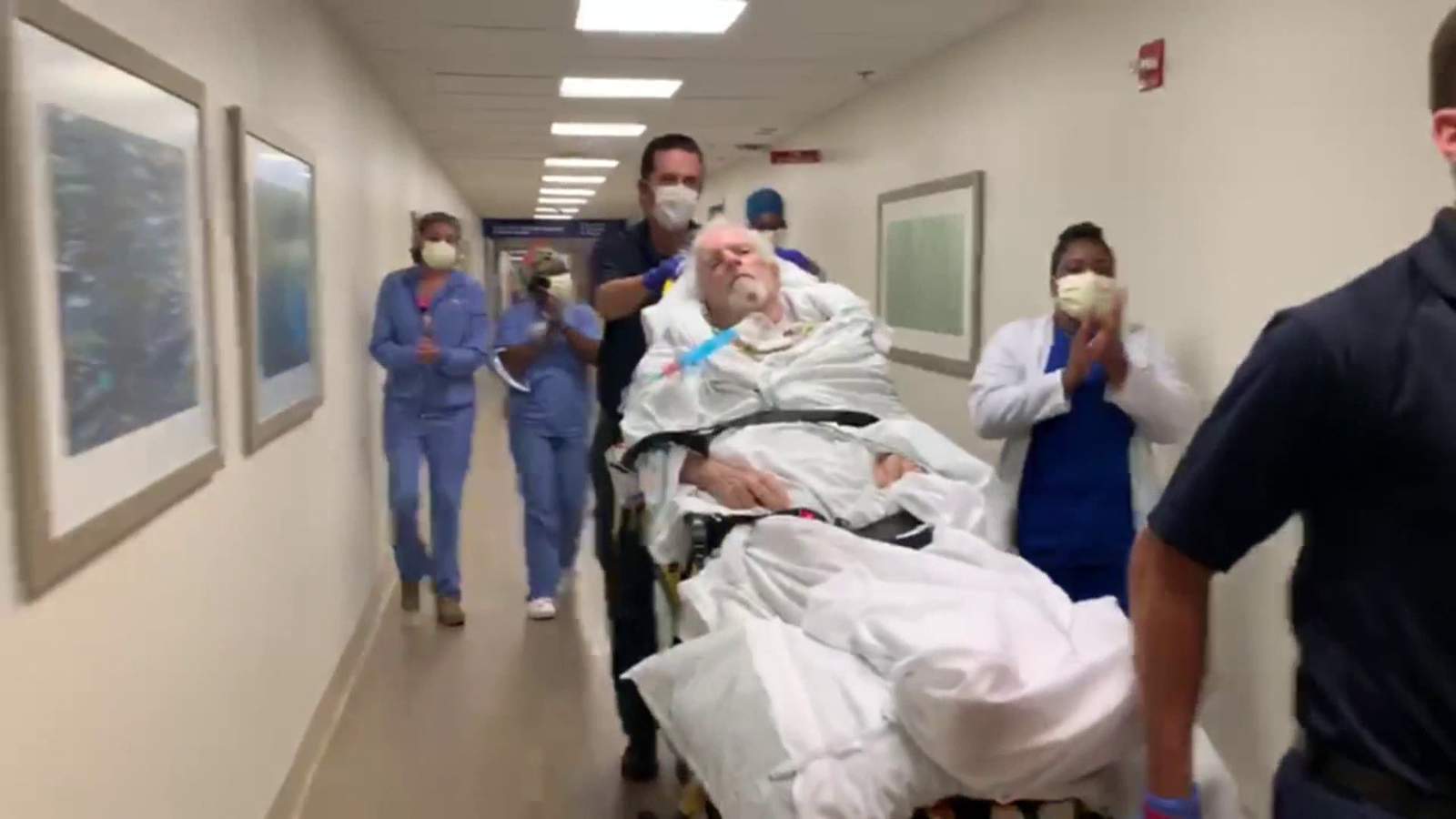 Man placed in coma after contracting coronavirus finally released from hospital