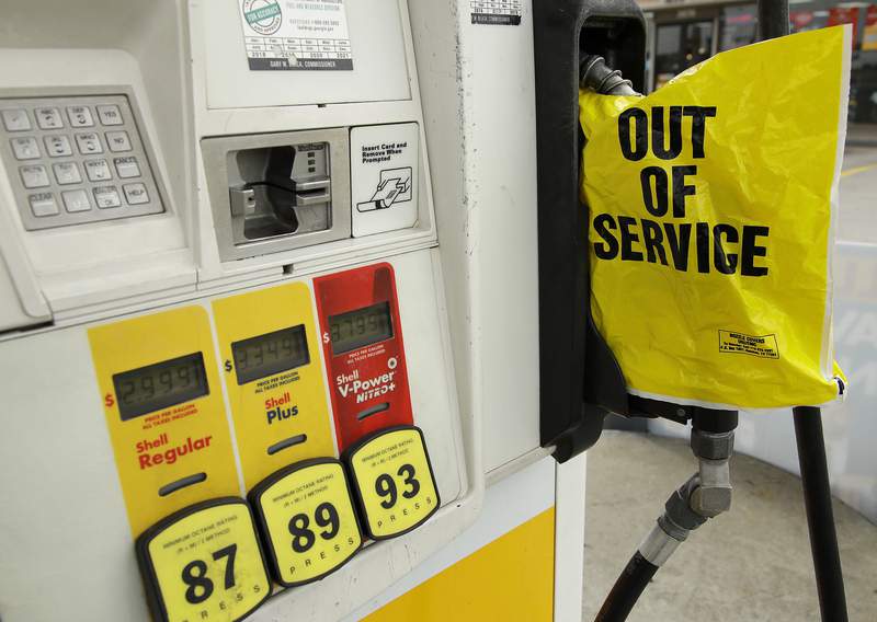 Did all that panic buying affect gas prices?