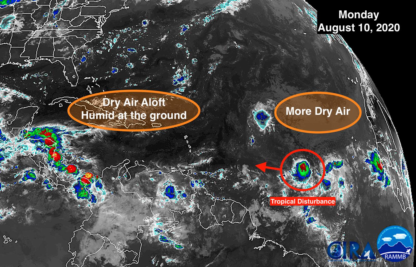 Norcross: A disturbance to watch far out in Atlantic, but dry air still dominates the tropics