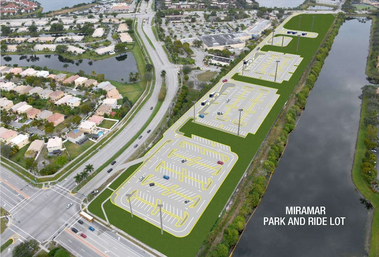 City of Miramar starts construction on new Park and Ride Lot