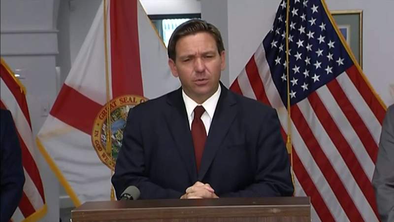 Gov. Ron DeSantis holds COVID-19 news conference in Jacksonville