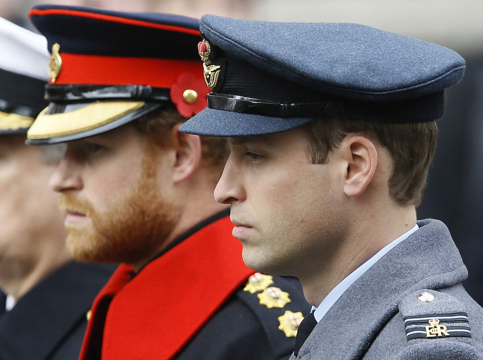 Princes William, Harry won't walk side-by-side at funeral
