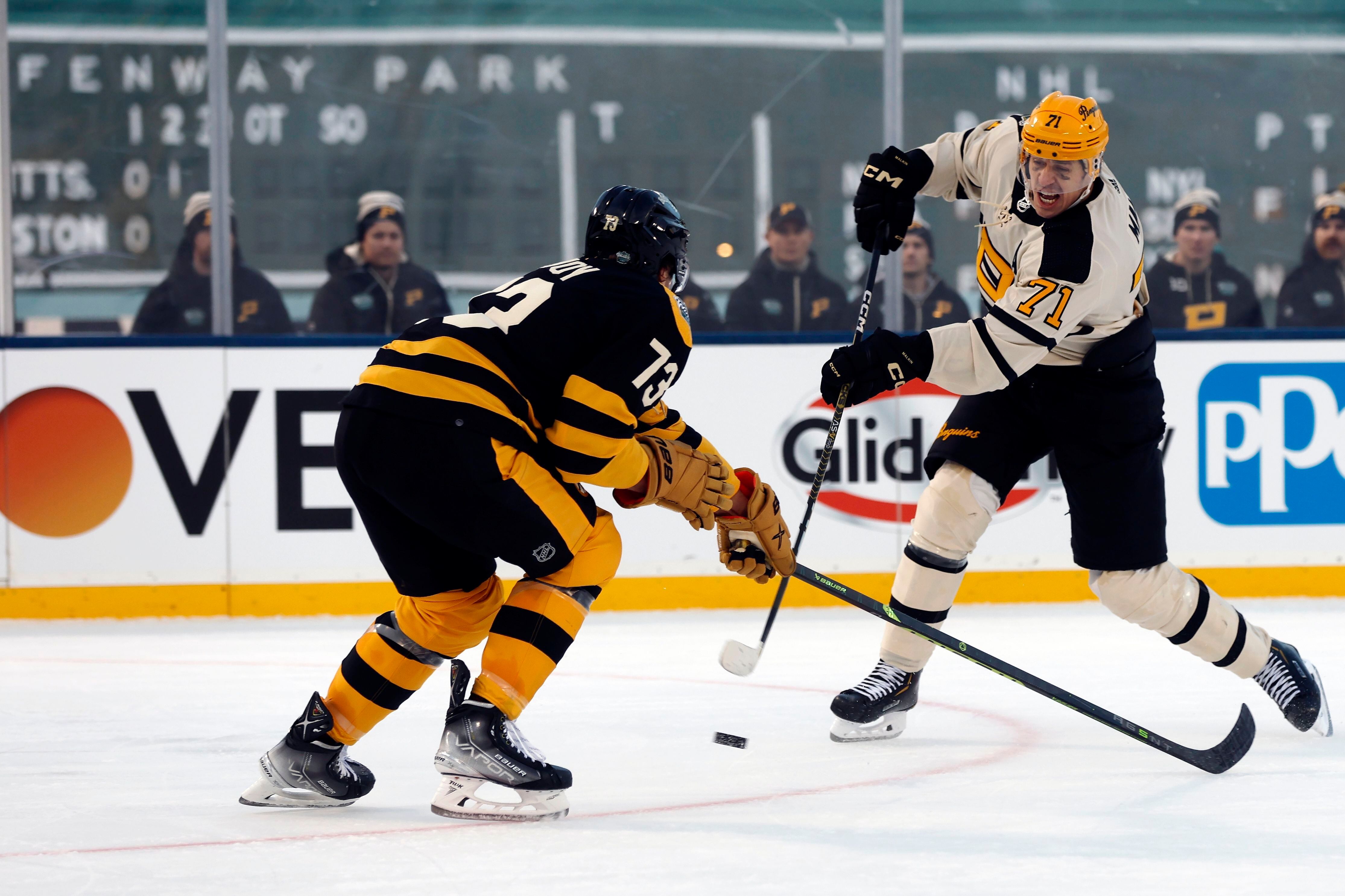 3 Stars: Jake DeBrusk leads Winter Classic comeback over Penguins