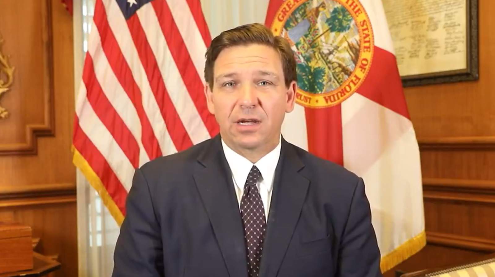 WATCH: Gov. Ron DeSantis holds news conference in Central Florida