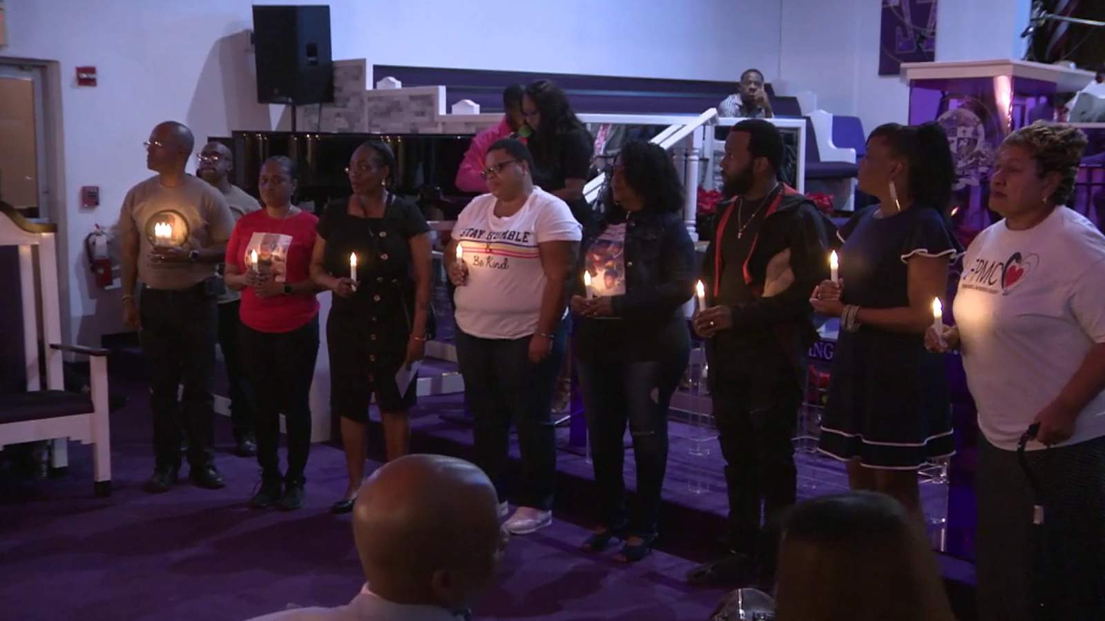 Group holds vigil for children killed in gun violence, calls for action