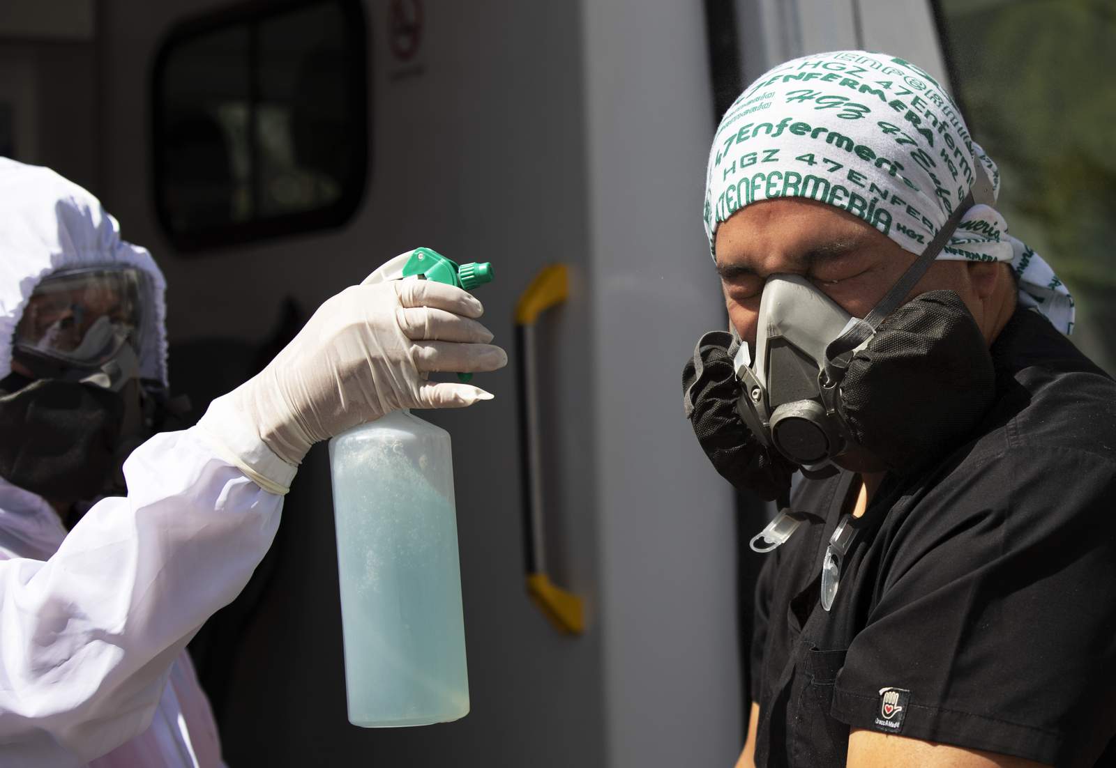 The Latest: Mexico sees near-record daily coronavirus deaths
