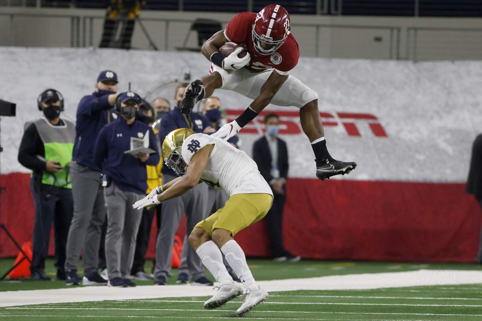 Roll Tide! No. 1 Alabama beats Notre Dame 31-14 in Rose Bowl