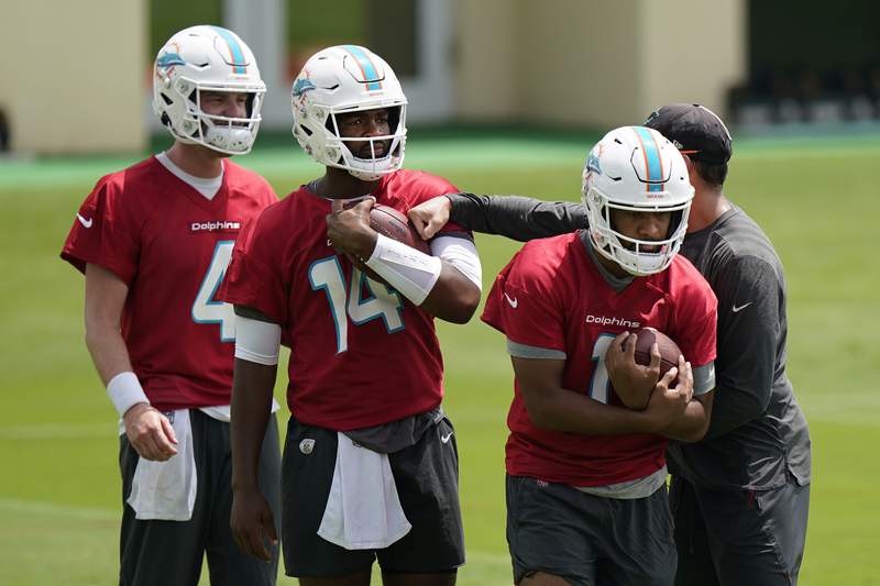 Dolphins QB Tua Tagovailoa focuses on getting ready for regular season