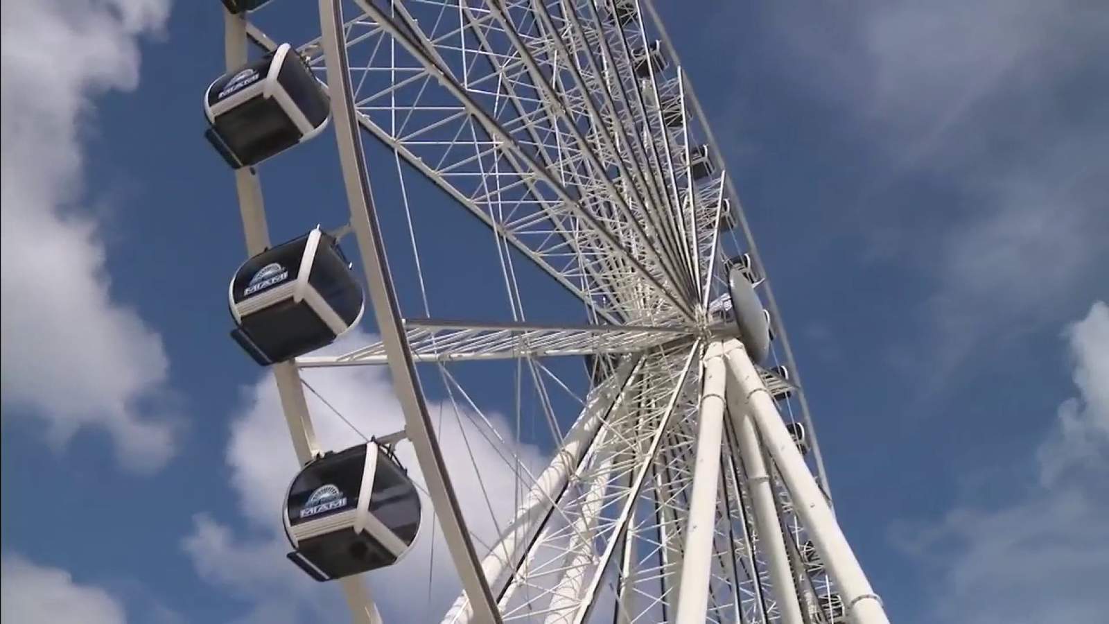 Skyviews Miami Observation Wheel opens to the public, bringing amazing views of downtown skyline