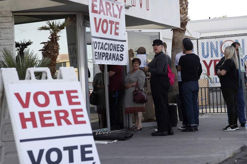 Las Vegas man charged with voting twice in November 2020