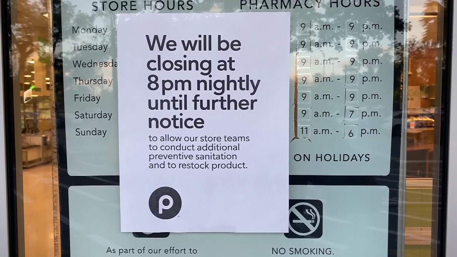 Change hours
