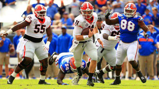 Fromm Georgia Beat Florida 24 17 In Jacksonville