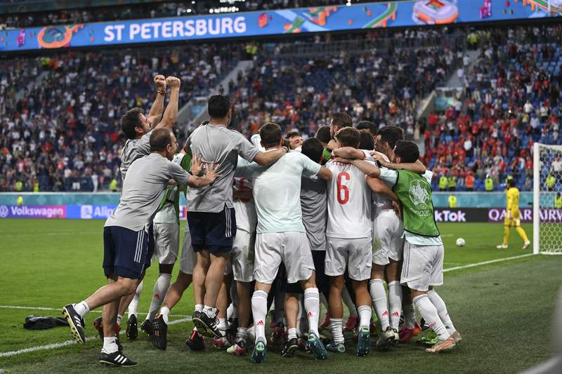 Spain beats Switzerland, reaches Euro 2020 semifinals