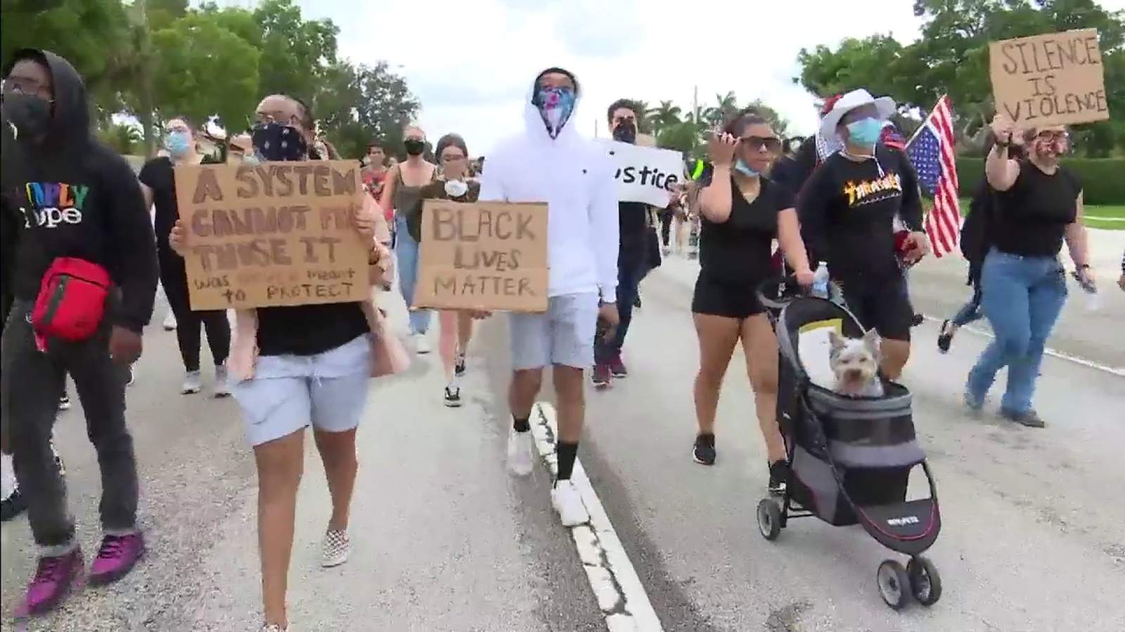 Protests spring up across Broward, and they have a key thing in common  youth