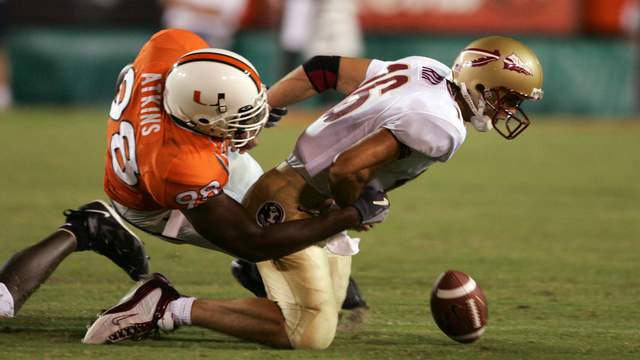 College Football Games Altered By Storms Through The Years