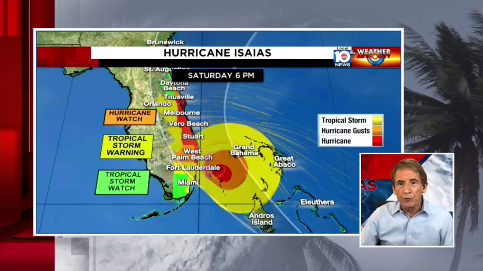 Norcross: Hurricane Isaias forecast models inch closer to Florida