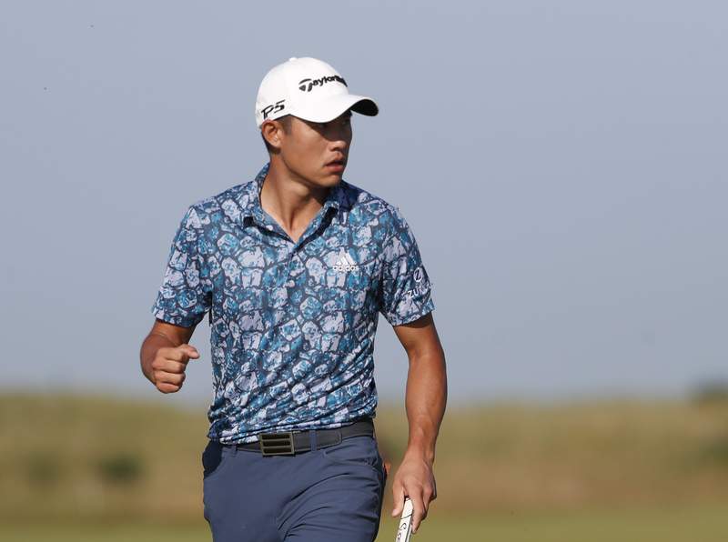 The Latest: Morikawa is the champion golfer of the year