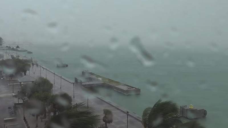 WATCH LIVE: Tropical Storm Elsa douses Florida Keys with rain
