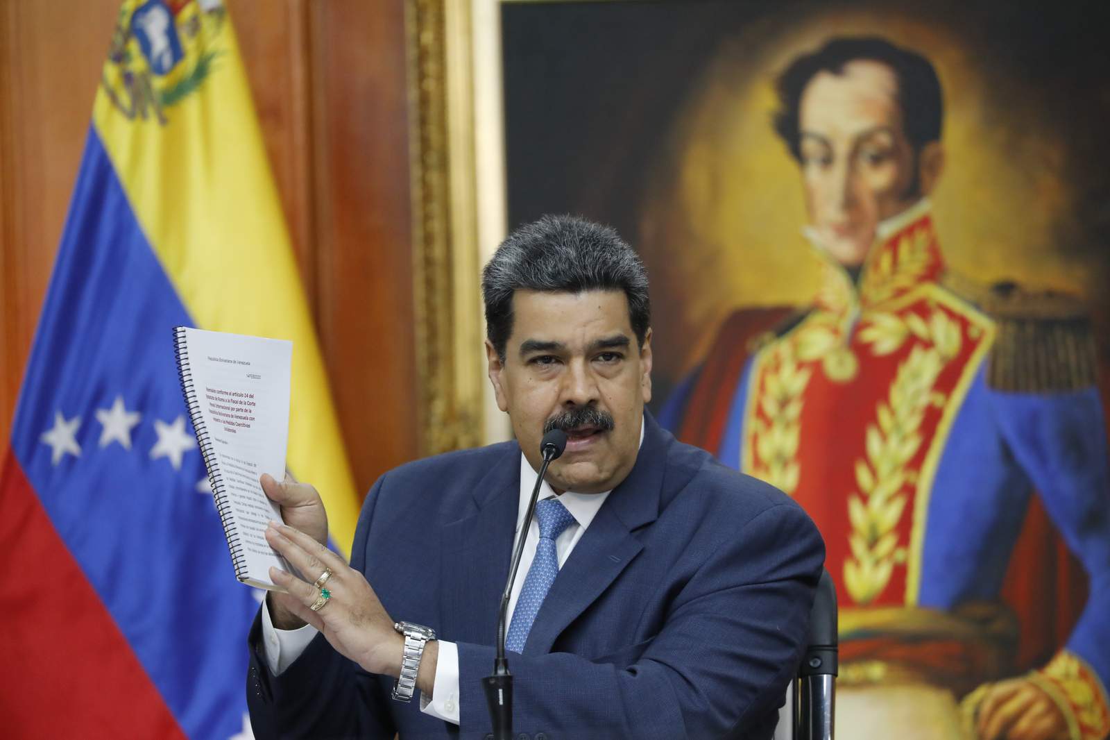Venezuelan president says arrest of Juan Guaidó “will come”