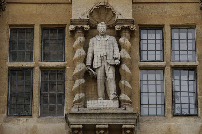Oxford college to keep statue of imperialist Cecil Rhodes