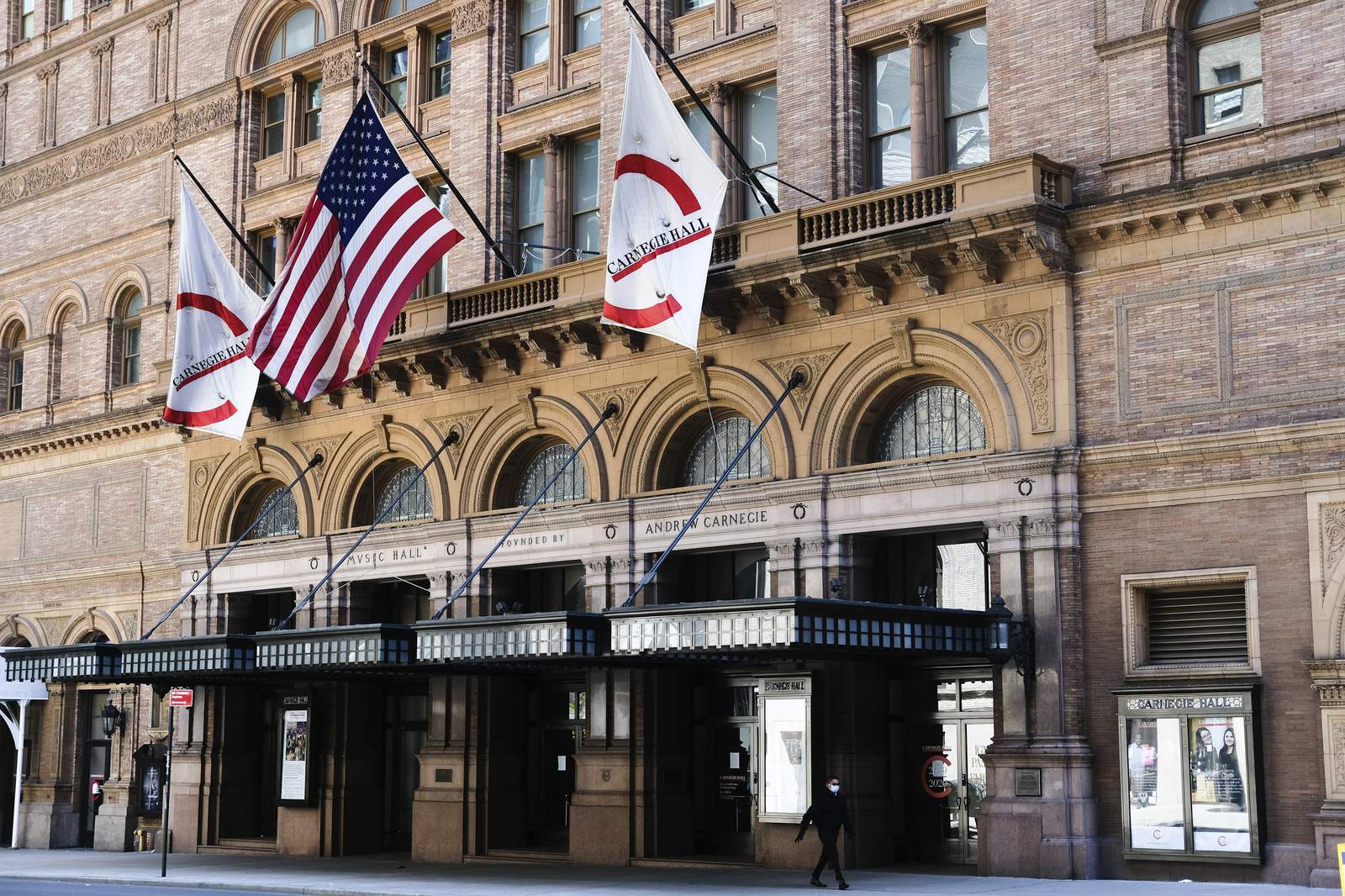 Carnegie Hall to remain closed through April 5