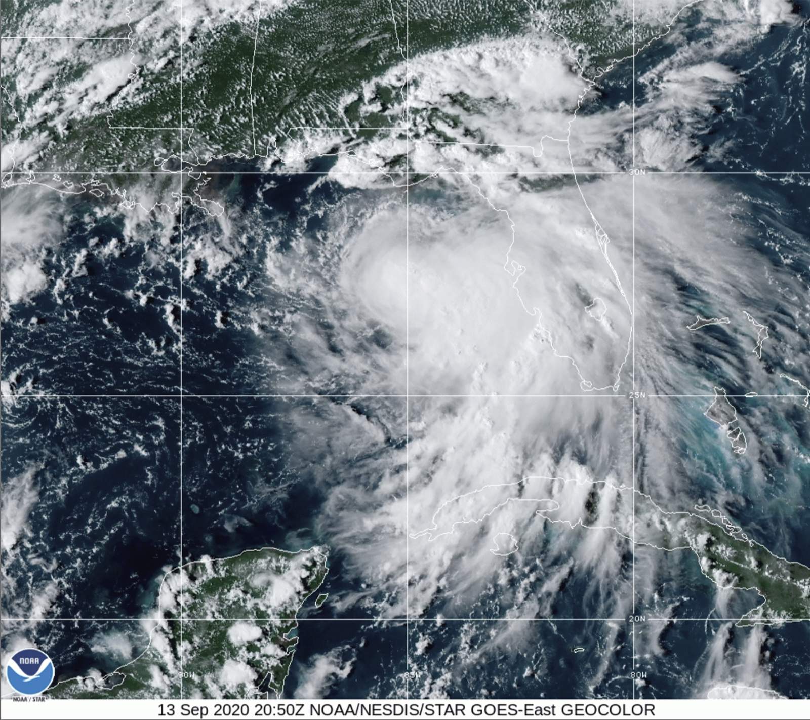 Sally strengthens into extremely dangerous Category 2 storm