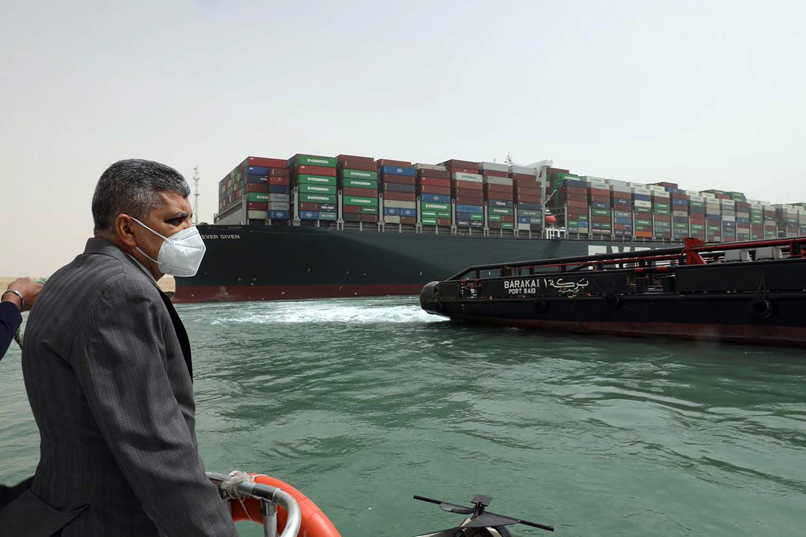 EXPLAINER: What we know about a ship blocking the Suez Canal