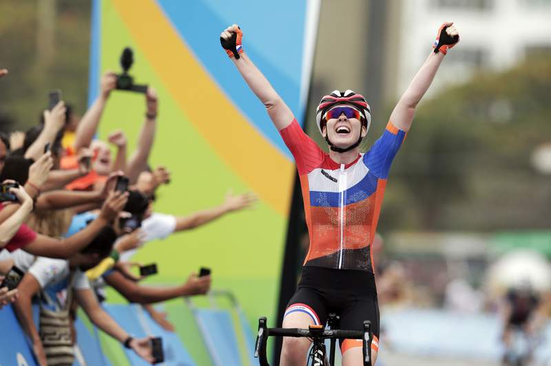 Olympic cycling road races are studies in contrast