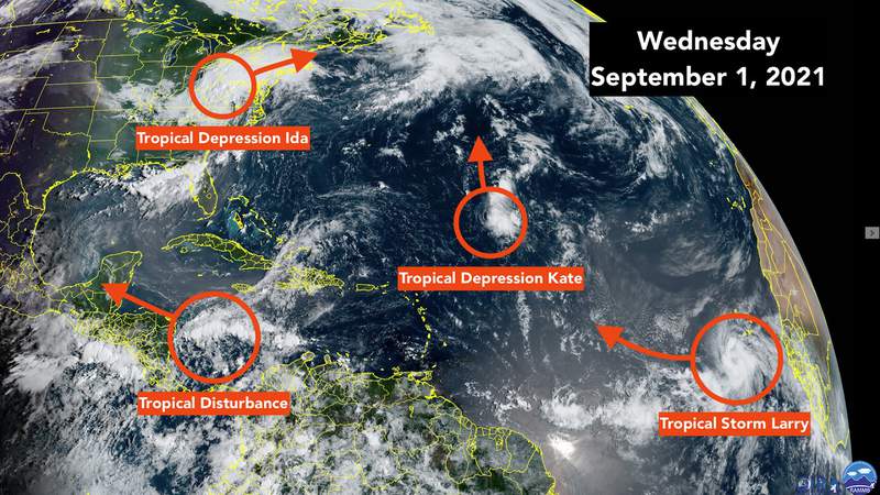 Misunderstanding Ida’s forecast; the flood threat spreads north; Larry forms near Africa