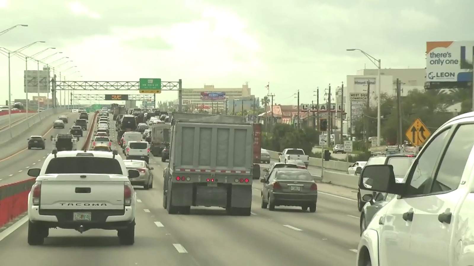 Palmetto Expressway drivers to face new construction projects, officials say