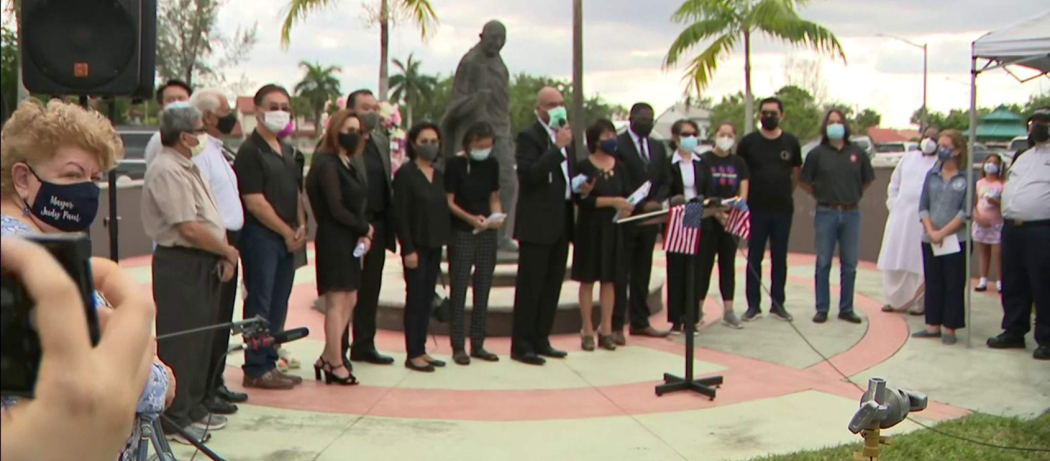 Elected officials, Broward County residents come out for vigil honoring victims of Atlanta spa shootings