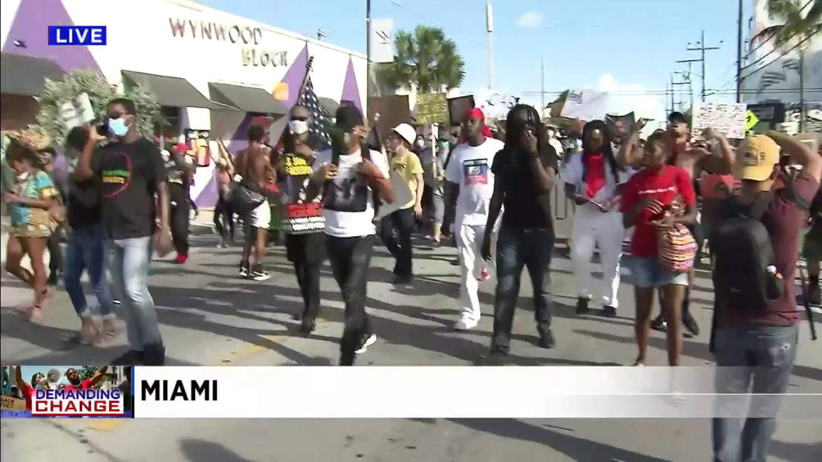 Demand for Change protests continue in Miami