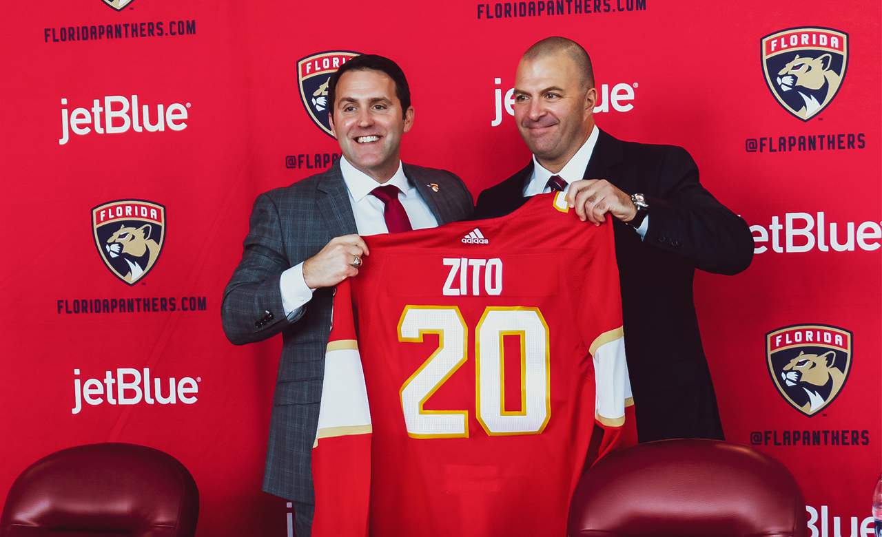 Energetic, enthusiastic and confident: New Panthers GM Bill Zito anxious to get started