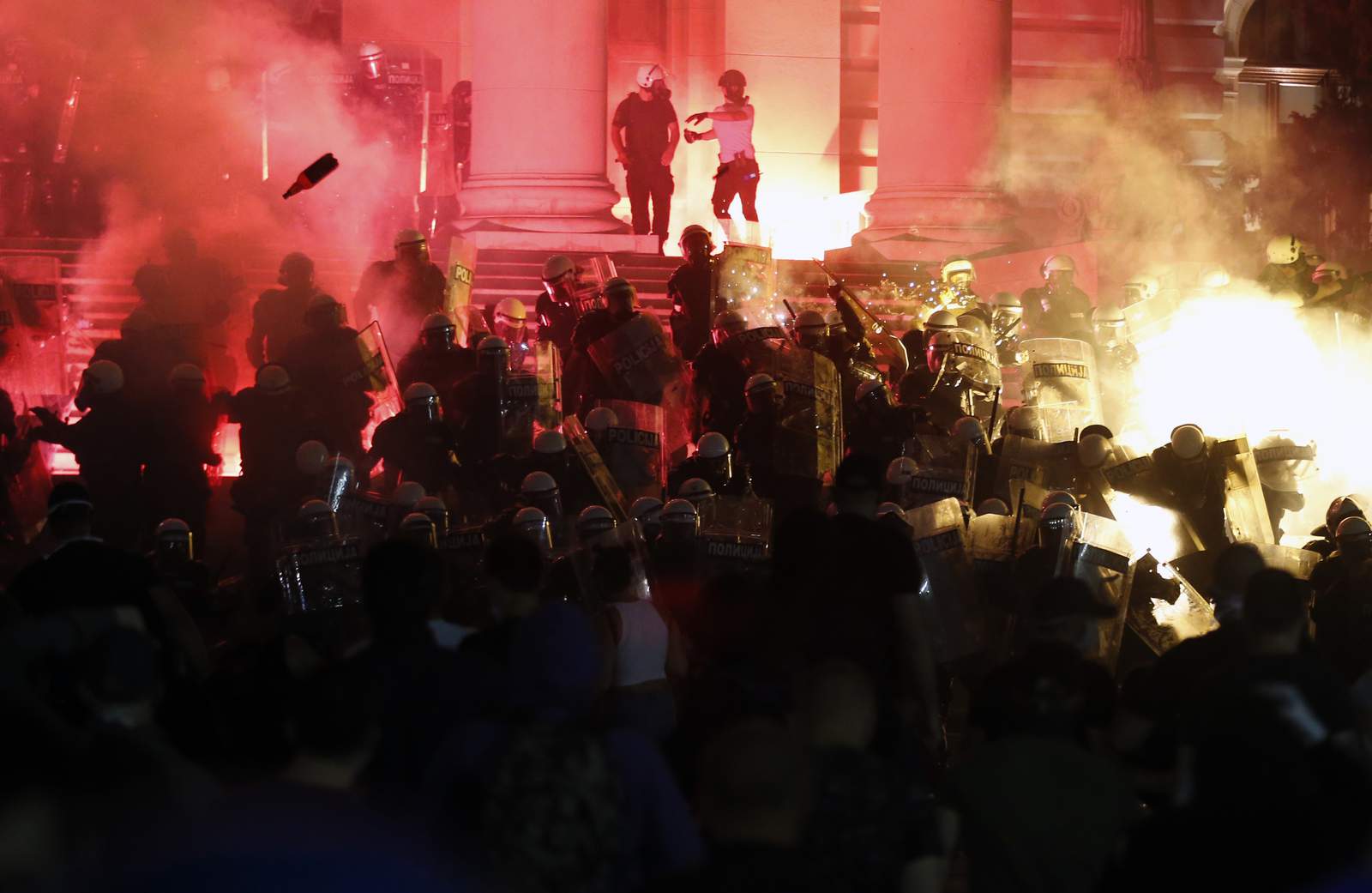 AP Explains: Why Serbs are protesting against virus lockdown