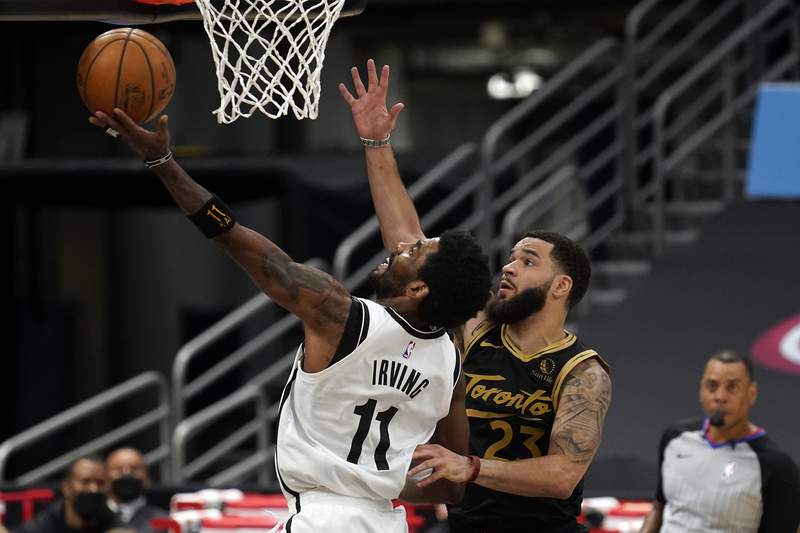 Durant, Nets rally past Raptors 116-103, clinch playoff spot