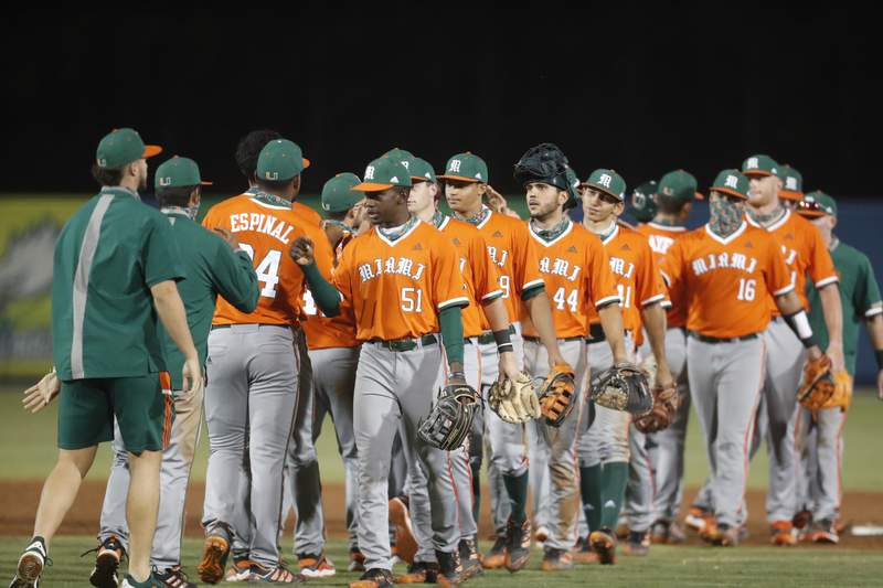 Hurricanes baseball season ends with 7-2 loss in Regionals to South Alabama