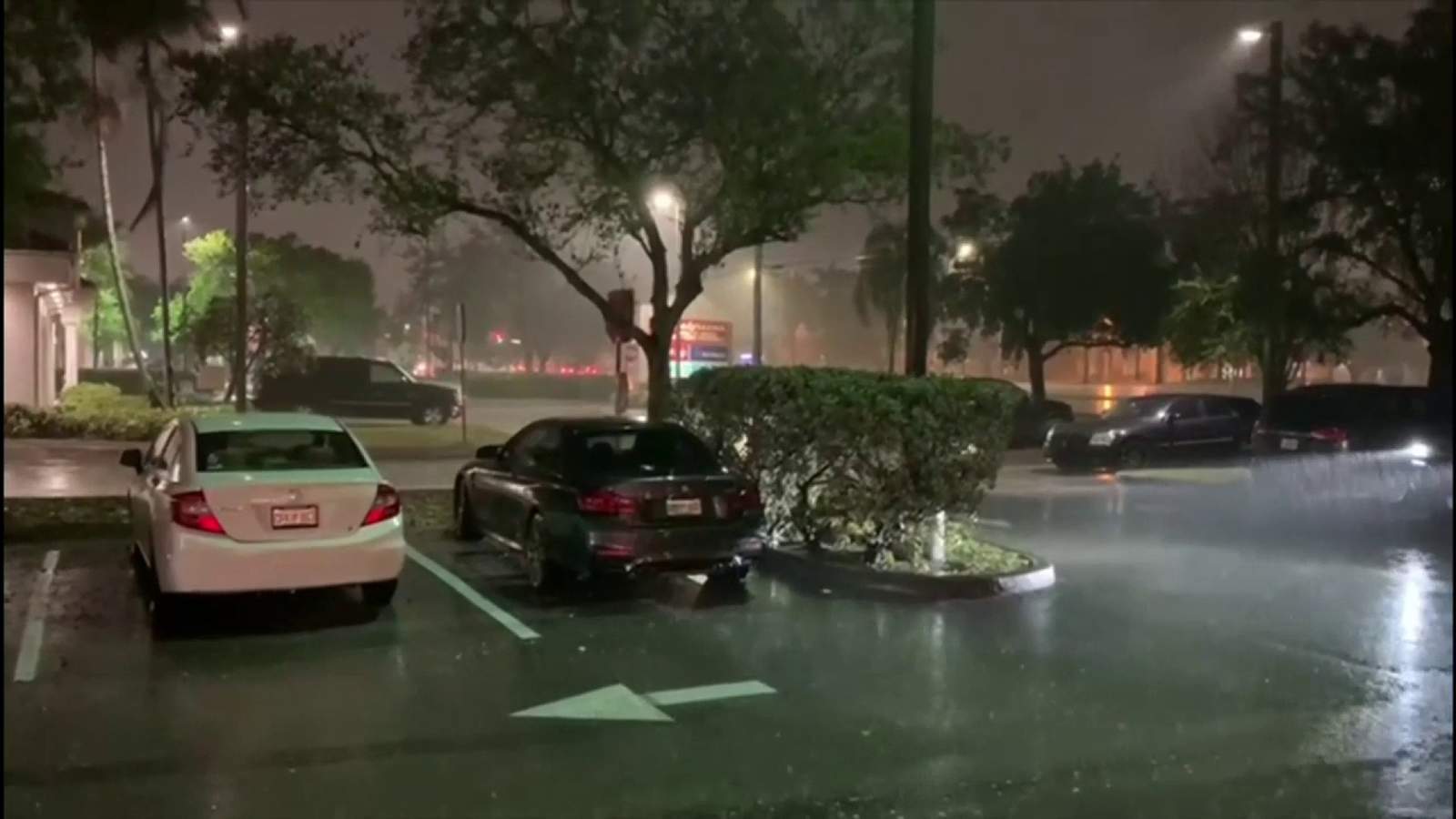 Heavy rain and driving wind impact parts of South Florida on wet Saturday